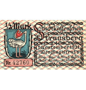 Strausberg Set 6 Notgelds